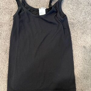 Wolford Elegant Black Tank Top